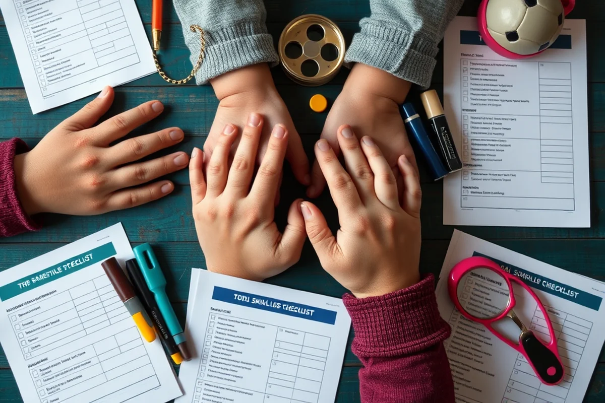 toddler social skills checklist templates â Toddler Social Skills Checklist Templates (the finished result)